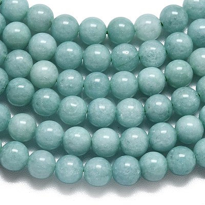 Natural Malaysia Jade Beads Strands G-L645-A01-6mm-25-1