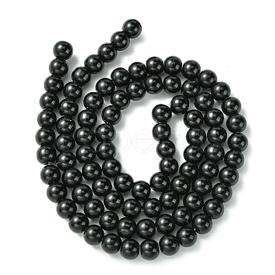 Dyed Glass Pearl Round Beads Strands HY-X0001-05-1