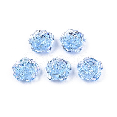 Transparent ABS Plastic Beads KY-G019-01A-1