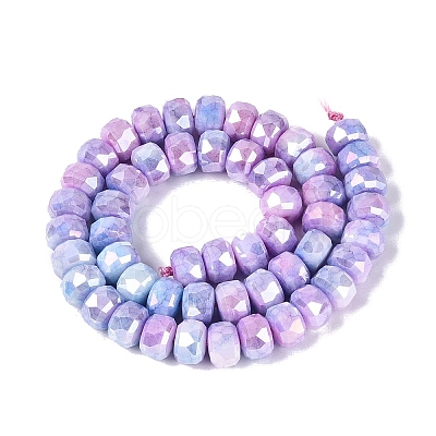 Anti-Tarnish Electroplate Glass Beads Strands GLAA-T025-10mm-11M-1