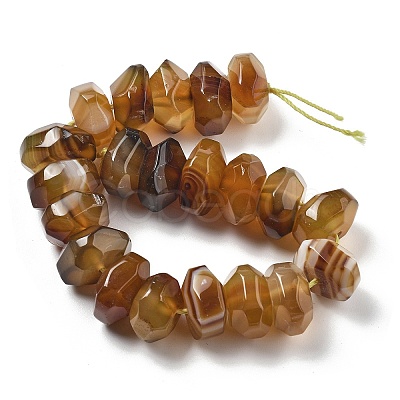 Natural Agate Beads Strands G-K392-A16-1