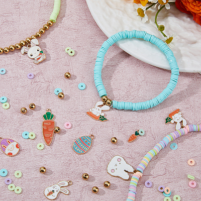 DIY Easter Bracelet Making Kit DIY-FH0006-30-1