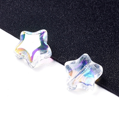 Electroplate Glass Beads EGLA-E059-G05-1