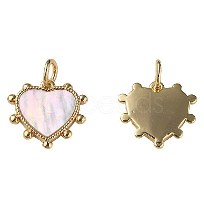 Natural Shell Charms X-KK-N233-210-1