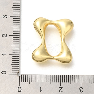 Rack Plating Brass Beads KK-S051-01G-O-1
