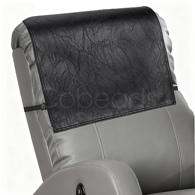 PU Leather Lounge Chair Headrest Cover AJEW-CL0003-56A-1