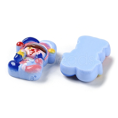 Funny Opaque Resin Cabochons RESI-Z010-01D-1