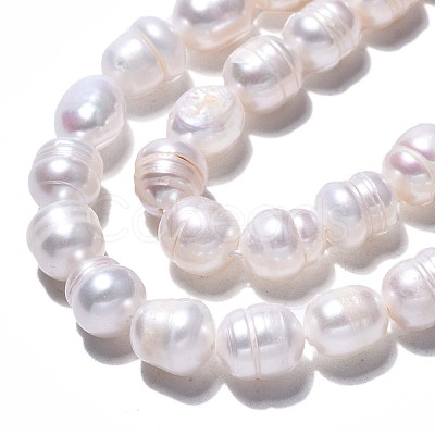 Natural Cultured Freshwater Pearl Beads Strands X1-PEAR-N012-07C-1