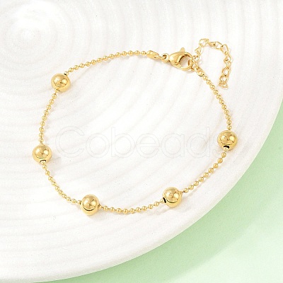 304 Stainless Steel Satellite Chain Bracelets BJEW-D458-01G-1
