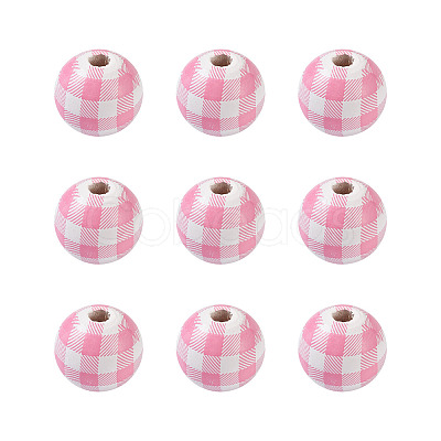 Natural Wooden Beads WOOD-TAC0010-05D-1