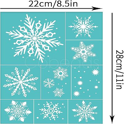 Self-Adhesive Silk Screen Printing Stencil DIY-WH0338-025-1