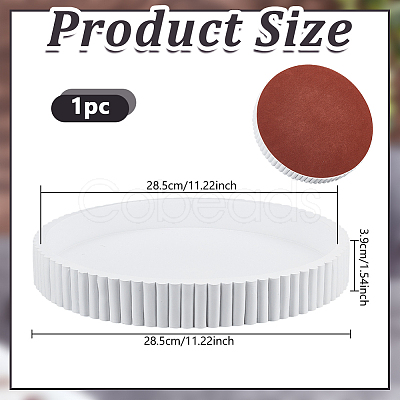 Resin Jewelry Dish ODIS-WH0099-162-1-1
