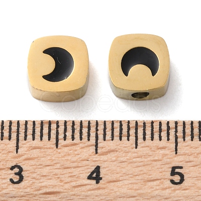 Ion Plating(IP) 304 Stainless Steel Beads STAS-Q333-12G-02-1