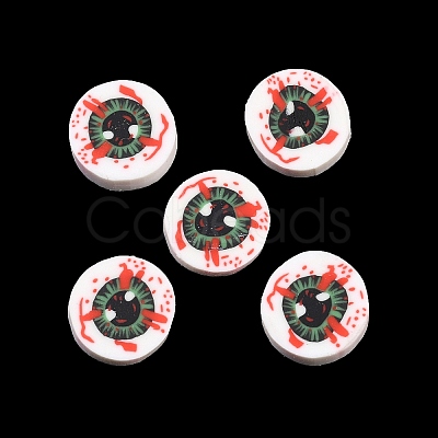 Halloween Handmade Polymer Clay Cabochons CLAY-A007-04A-1