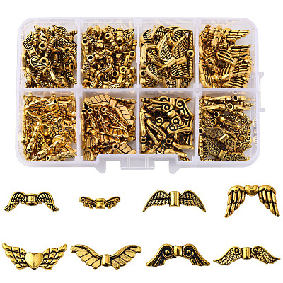 185Pcs Tibetan Style Alloy Beads FIND-FS0003-58-1