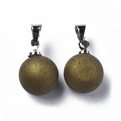 Natural Agate Charms G-Q998-036E-1