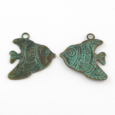 Zinc Alloy Pendants PALLOY-R065-050-LF-1
