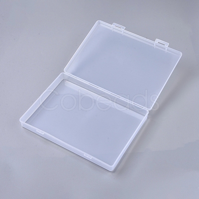 Transparent Plastic Bead Containers CON-WH0070-02B-1