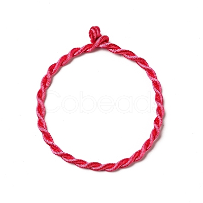 Nylon Rattail Satin Cord Bracelet Making AJEW-JB00019-1
