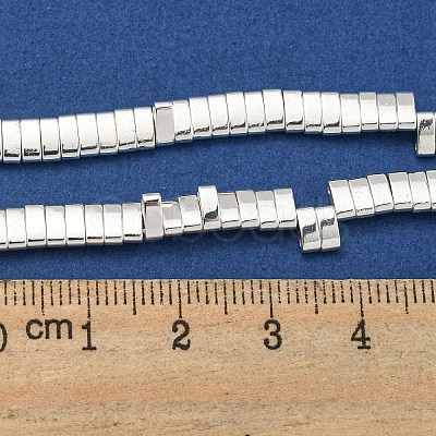 Electroplated Synthetic Non-Magnetic Hematite Beads Strands G-I360-B02-04-1