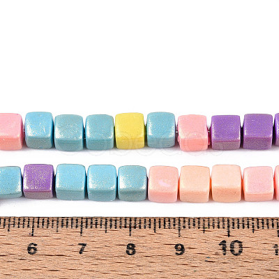 Handmade Polymer Clay Beads Strands CLAY-N013-25A-05-1