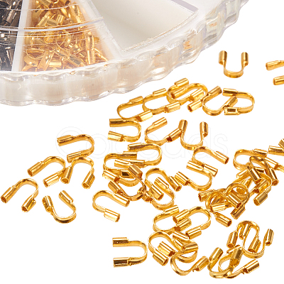 6 Colors Jewelry Making Supplies Brass Wire Guardian Wire Protector in Box for Jewelry Making KK-PH0007-03-1