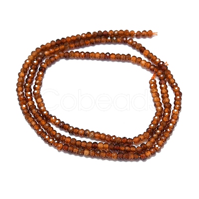 Natural Garnet Beads Strands G-G106-A37-01-1