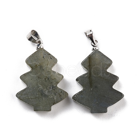 Natural Labradorite Pendants G-A203-01F-P-1