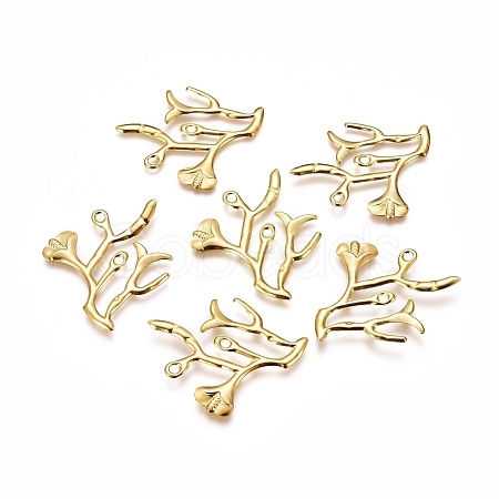 Electroplated Iron Pendants LS-X-IFIN-I030-04G-1