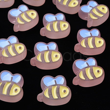 Transparent Acrylic Beads X-MACR-S374-06B-06-1