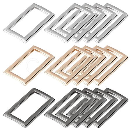 15Pcs 3 Colors Alloy Buckles DIY-GF0006-13B-1