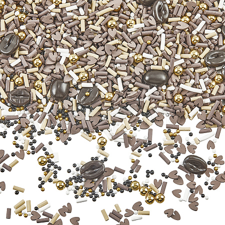 Handmade Polymer Clay Sprinkles Mix CLAY-SC0001-99-1