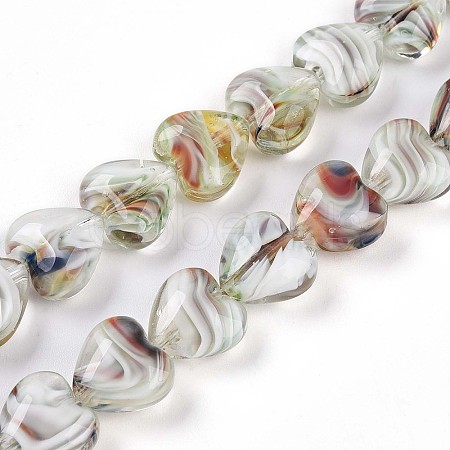 Millefiori Glass Beads Strands GLAA-T023-34J-1