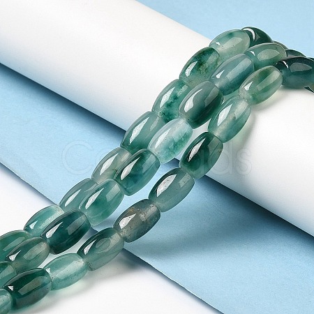 Natural Dyed White Jade Beads Strands X-G-M402-A01-10-1