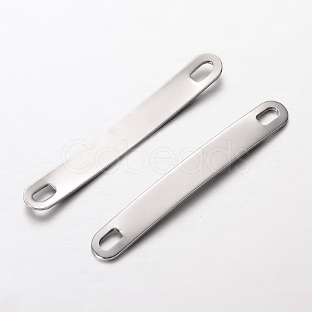 Tarnish Resistant Rectangle 304 Stainless Steel Links connectors STAS-I045-36-1