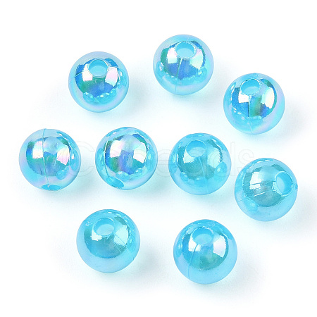 Transparent Acrylic Beads MACR-T046-01D-09-1