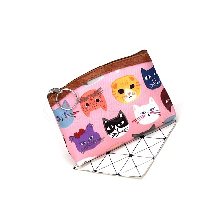 Cat Pattern Cloth Clutch Bags PAAG-PW0016-23A-02-1