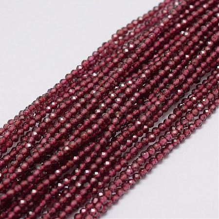 Natural Garnet Beads Strands G-E351-03-1