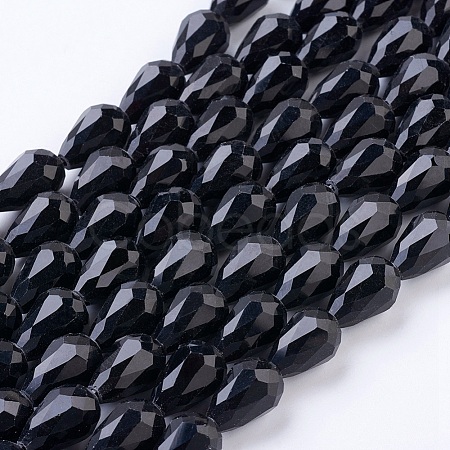Glass Beads Strands GLAA-R024-15x10mm-13-1