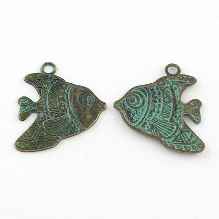 Zinc Alloy Pendants PALLOY-R065-050-LF-1