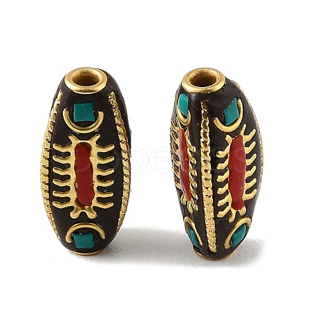 Handmade Polymer Clay Indonesia Beads PY-CBAAA14-06C-04-1