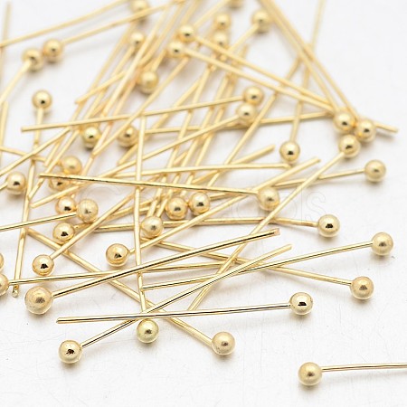 Brass Ball Pins KK-L048-03-1
