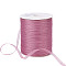 Organza Ribbon, Galloon, Flamingo, 1/4 inch(6mm), 500yards/Roll(457.2m/Roll)