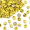 Preciosa&reg MAXIMA Crystal Round Stones, Czech Crystal, Dura Foiling, Round(431 11 615 Chaton), 80310 Citrine, SS18(4.2~4.4mm)