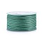 Polyester Braided Cords, for Jewelry Making Beading Crafting, Medium Aquamarine, 2mm, about 21.87 yards(20m)/roll