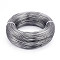 Raw Round Anodized Aluminum Wire, Bendable Metal Craft Wire, for DIY Jewelry Craft Making, Light Grey, 7 Gauge, 3.5mm, 20m/500g(65.6 Feet/500g)