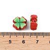 Printed Cinnabar Beads CARL-A001-01A-3