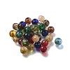 Picasso Transparent Glass Beads GLAA-P073-02-1
