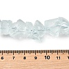 Glass Imitation Aquamarine  Beads Strands G-I283-F29-5