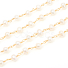 3.28 Feet Brass Handmade Beaded Chain X-CHC-I031-05B-2